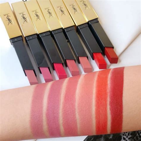 ysl matt lipstick 218 swatches|yves saint laurent lipstick shades.